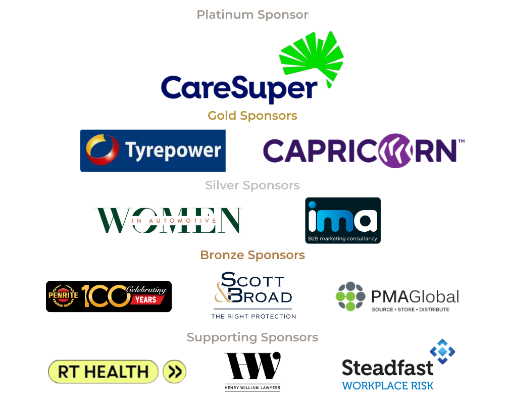 MTA NSW Awards sponsors